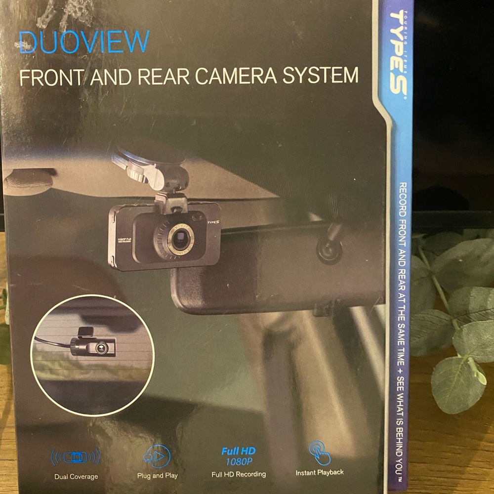 Vehicle Camera duoview front and back